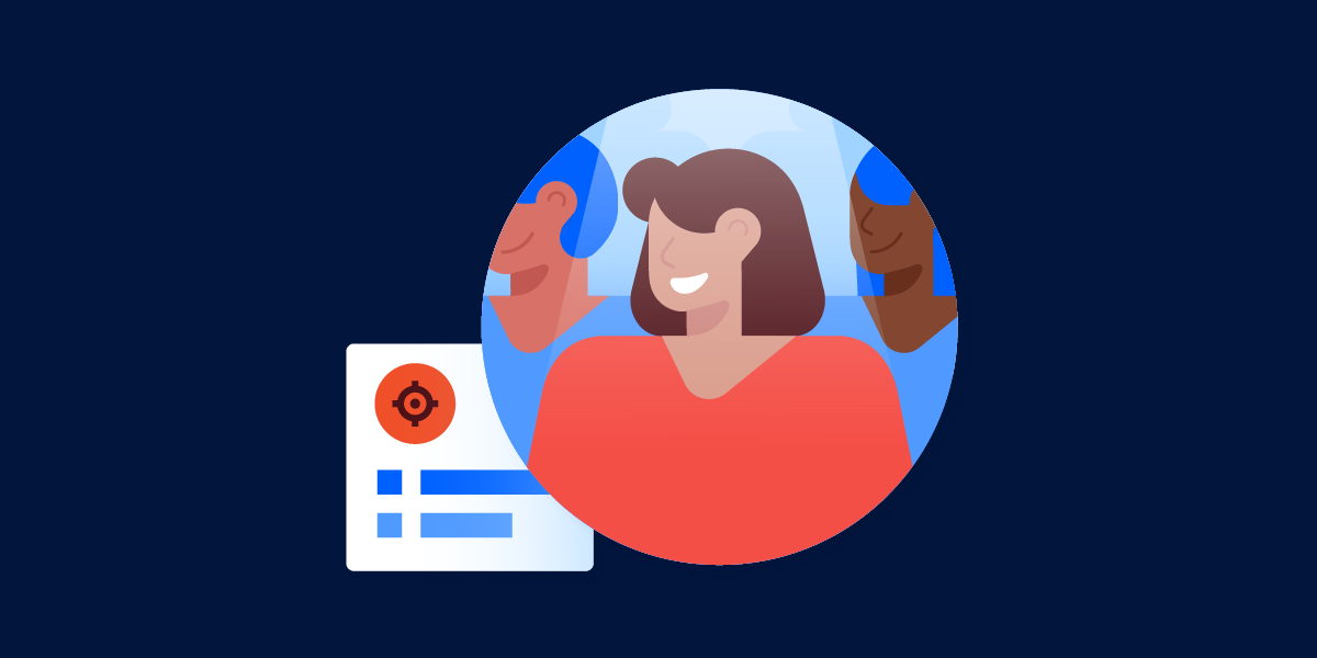 Illustrative graphic of audience targeting tactic